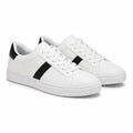 Ardesia - Sneaker bassa bianca con striscia nera