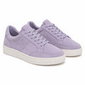 Lavinia - Sneaker bassa in scamosciato lilla tono su tono